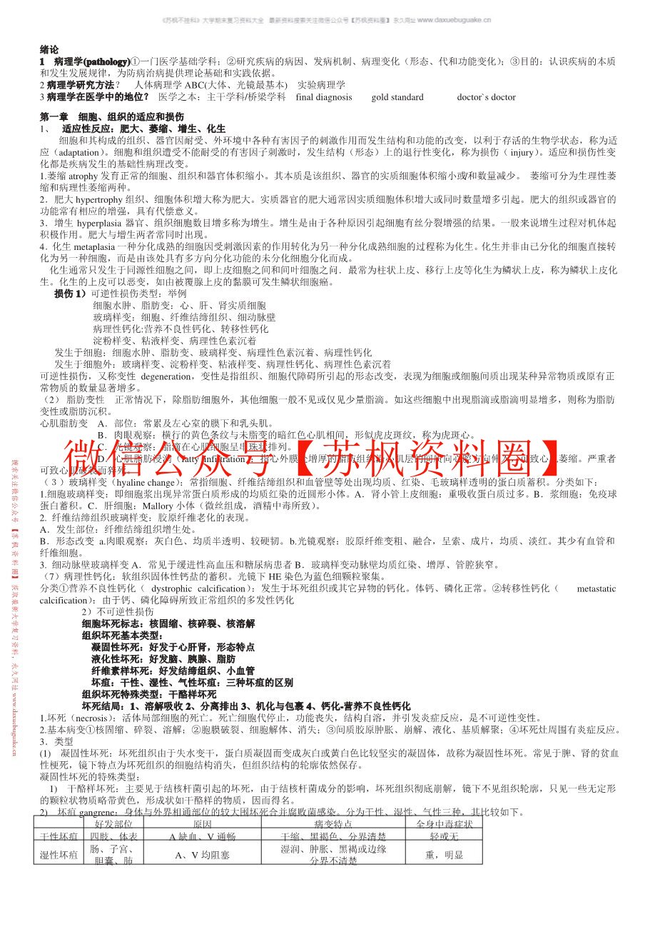 医学病理学